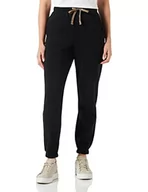 Spodnie damskie - PIECES Damskie spodnie dresowe PCCHILLI HW Heart D2D, czarne/szczegóły: złoty, S - miniaturka - grafika 1