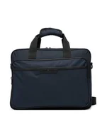 Torby na laptopy - Tommy Hilfiger Torba na laptopa Th Repreve Computer Bag AM0AM13466 Granatowy - miniaturka - grafika 1