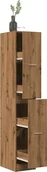 Szafki łazienkowe - vidaXL Szafka apteczna,dąb artisian, 30x41x174,5 cm - miniaturka - grafika 1