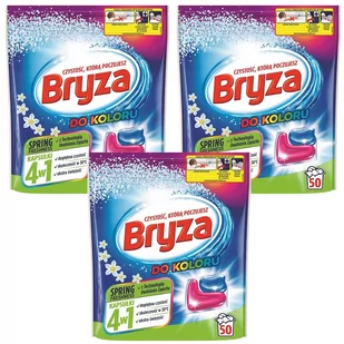 Zestaw Bryza 4w1 Kapsułki do Prania Koloru Spring Freshness 150 szt - Środki do prania - miniaturka - grafika 1