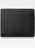 Portfele - Visconti Portfel Męski Skórzany Alpine AP62 Czarny + Fioletowy - miniaturka - grafika 1