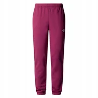 Dresy damskie - THE NORTH FACE SPODNIE SIMPLE DOME TAPERED NF0A8C1Y6EO r L - miniaturka - grafika 1