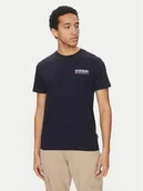 Koszulki męskie - Napapijri T-Shirt Kasba NP0A4HQQ Granatowy Regular Fit - miniaturka - grafika 1