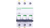 Bezpieczniki elektryczne - Schneider Electric Wyłącznik nadprądowy iC60N 3P D10 6kA A9F05310 - miniaturka - grafika 1