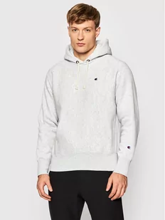 Champion Bluza Reverse Weave C Logo 216496 Szary Regular Fit - Bluzy sportowe męskie - miniaturka - grafika 1