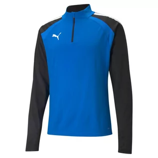 Bluzy sportowe męskie - Koszulka piłkarska męska PUMA Teamliga 1/4 Zip Top - grafika 1