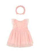 Sukienki i spódniczki dla dziewczynek - Mayoral Sukienka elegancka 1905 Różowy - miniaturka - grafika 1