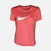 Koszulki i topy damskie - Nike One Dri-fit Swoosh Hbr Koszulka damska - miniaturka - grafika 1