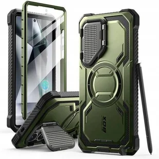 Supcase Etui pancerne i-Blason Armorbox Mag SP do Galaxy S25 Ultra, do MagSafe, zielone - Etui i futerały do telefonów - miniaturka - grafika 1