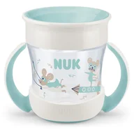 Kubki dla dzieci - NUK Magic Cup Mini kubek z uchwytami 6m+ Green 160 ml - miniaturka - grafika 1