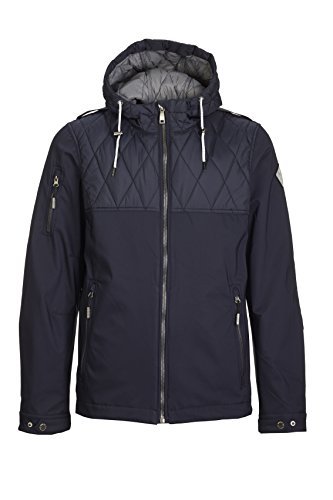 G.I.G.A. DX Męska kurtka hybrydowa Yokiro Casual z kapturem niebieski granatowy M