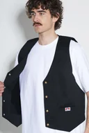 Kamizelki męskie - Kamizelka Ben Davis Solid BLACK - miniaturka - grafika 1
