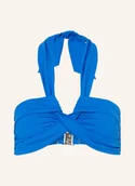 Stroje kąpielowe - Seafolly Góra Od Bikini Bandeau Seafolly Collective blau - miniaturka - grafika 1