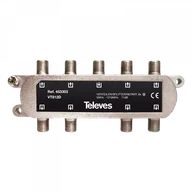 Rozgałęźniki i multiswitche do TV-SAT - Rozgałęźnik antenowy rtv 8-drożny F8D 453303 TELEVES - miniaturka - grafika 1