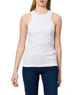 Koszulki i topy damskie - G-STAR RAW Damska koszulka Engineered Rib, Biały (White D19323-c678-110), XXL - miniaturka - grafika 1