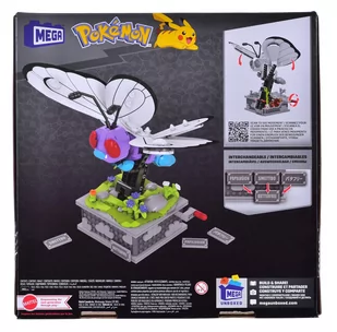 MEGA Pokemon Butterfree Funkcja Ruchu HKT22 - Klocki - miniaturka - grafika 3