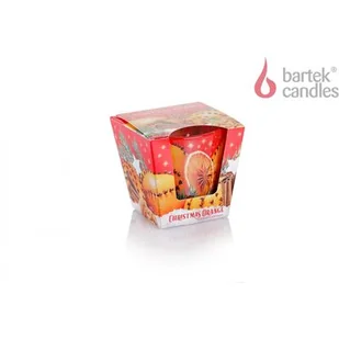 Świeca zapachowa w szkle Christmas Orange with cinnamon - Świece - miniaturka - grafika 1