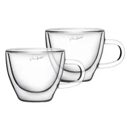 Szklanki - LAMART Szklanki termiczne do cappuccino 2szt 190ml Lamart LT9026 LT9026 - miniaturka - grafika 1
