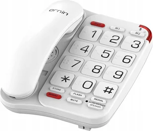 Telefon przewodowy dla osób starszych z wadami wzroku lub słuchu - Telefony stacjonarne - miniaturka - grafika 1