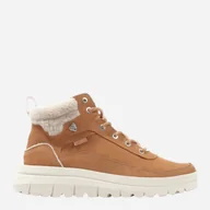 Botki damskie - Zimowe trzewiki damskie skórzane Palladium Pallaflex Cuff Warm 94339-252-M 41 (7UK) 26 cm Brązowe (196660584711). Buty za kostkę damskie - miniaturka - grafika 1