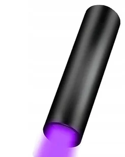 ﻿LATARKA UV MINI KIESZONKOWA UV 395nm ładowana USB - Latarki - miniaturka - grafika 1