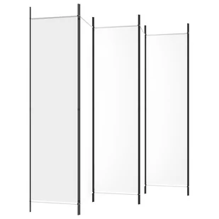 Lumarko Parawan 6-panelowy, biały, 300 x 200 cm, tkanina! - Parawany - miniaturka - grafika 6