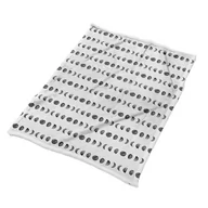 Koce - Koc, narzuta, FABRICSY, szary, 100x135 cm - miniaturka - grafika 1