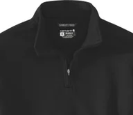 Bluzy męskie - Carhartt Bluza Carhartt Quarter Zip Mid Mock Neck Black - miniaturka - grafika 1