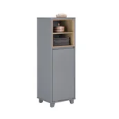 Szafki łazienkowe - SoBuy Szafka łazienkowa Stojąca schowek Regał Kosz na Pranie BZR146-DG - miniaturka - grafika 1