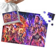 Puzzle - PUZZLETRADYCYJNE - AVENGERS WZORY Z BAJEK I GIER PREZENT 110EL + WORECZEK - miniaturka - grafika 1