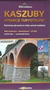 Mapa Kaszuby, atrakcje turystyczne - Mapy i plansze edukacyjne - miniaturka - grafika 1