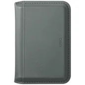 Telefony stacjonarne - Magnetyczny portfel RFID UNIQ Lyden DS stojak na telefon zielony - miniaturka - grafika 1