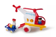 Samoloty i helikoptery - Viking Toys Helikopter ambulans z figurkami - miniaturka - grafika 1