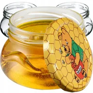 Pojemniki kuchenne - Słoiki Raja 300ml 100 szt. 82mm + wieczka "Miód" - miniaturka - grafika 1