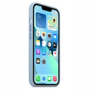 Etui i futerały do telefonów - Apple Silikonowe Etui Do Iphone 13 - Niebieska Mgła - miniaturka - grafika 1