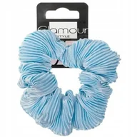 Ozdoby do włosów - GUMKA DO WŁOSÓW, Glamour Zawijka do włosów Blue Pastel - miniaturka - grafika 1
