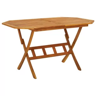 7-częściowy zestaw mebli ogrodowych, lite drewno akacjowe - Meble ogrodowe - miniaturka - grafika 4