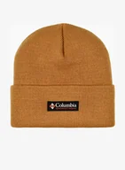 Czapki męskie - Czapka zimowa Columbia City Trek Heavyweight Beanie - camel brown - miniaturka - grafika 1