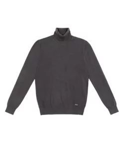 Gianni Lupo GL33500-F22 sweter męski, ciemnoszary, L (DE), ciemnoszary, S-4XL - Swetry męskie - miniaturka - grafika 1