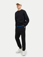 Dresy męskie - Jack&Jones Dres Bradley 12251412 Czarny Relaxed Fit - miniaturka - grafika 1