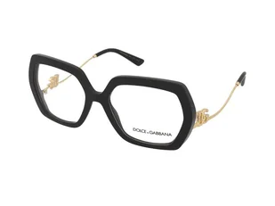 Dioptrie szkieł Dolce & Gabbana DG3390B 501 - Okulary korekcyjne, oprawki, szkła - miniaturka - grafika 1