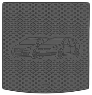 Rigum Mata bagażnika gumowa do VW Golf V, VI Variant 2003- 837216 - Dywaniki samochodowe - miniaturka - grafika 1