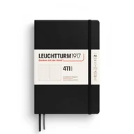 Notesy i bloczki - Notatnik Leuchtturm1917 A5, 411 stron, kropki, czarny - miniaturka - grafika 1