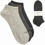 Skarpetki męskie - Calvin Klein Skarpetki Skarpety stopki męskie 701233831 CZARNY 40-46 3 pary - miniaturka - grafika 1