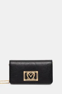 Love Moschino portfel damski kolor czarny JC5602PP1NLI0000 - Portfele - miniaturka - grafika 1