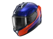 Kaski motocyklowe - Kask Integralny Shark Skwal I3 Mekarium Niebieski/PomarańczowyXL - miniaturka - grafika 1