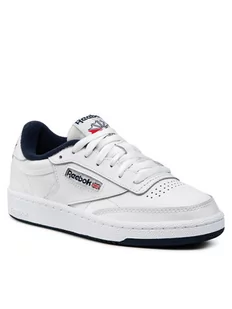 Reebok Buty Club C 85 AR0457 Biały - Trampki męskie - miniaturka - grafika 1