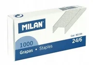 Przybory szkolne - MILAN Zszywki metalowe 24/6 - miniaturka - grafika 1