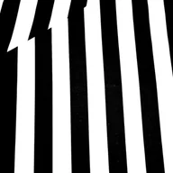 Pasmanteria - Tkanina bawełniana pasy biało czarne - miniaturka - grafika 1