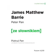 Książki do nauki języka angielskiego - Wydawnictwo Ze słownikiem Piotruś Pan wersja angielska z podręcznym słownikiem - Barrie James Matthew - miniaturka - grafika 1